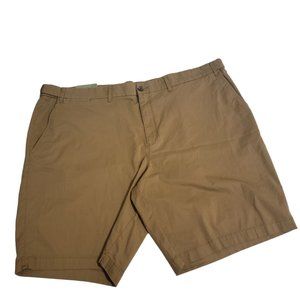GOODFELLOW & CO LINDEN FLAT FRONT SHORTS SLIM HIP THIGH STRETCH 10.5 INSEAM